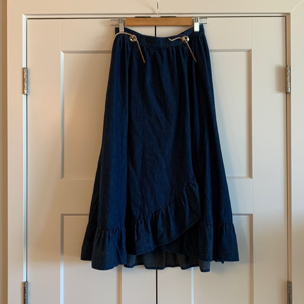 Vintage Wrap Skirt